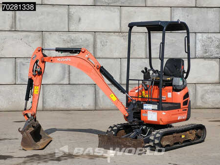Minigraver 2019 Kubota U17-3a 3 BUCKETS (9)