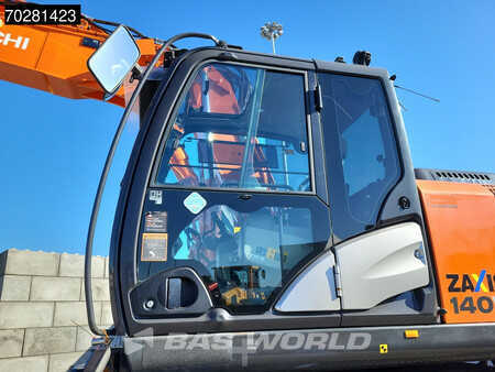 Koparki kołowe 2014 Hitachi ZX140W -5 OUTRIGGERS + BLADE (19)
