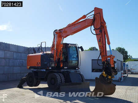 Koparki kołowe 2014 Hitachi ZX140W -5 OUTRIGGERS + BLADE (7)