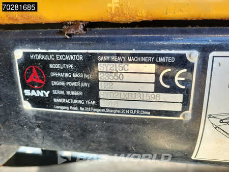 Kettenbagger 2018 Sany SY215 C (37)
