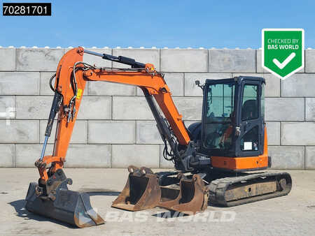 Minigraver 2020 Hitachi ZX55 U-6 CLR A/C - 3 BUCKETS (1)