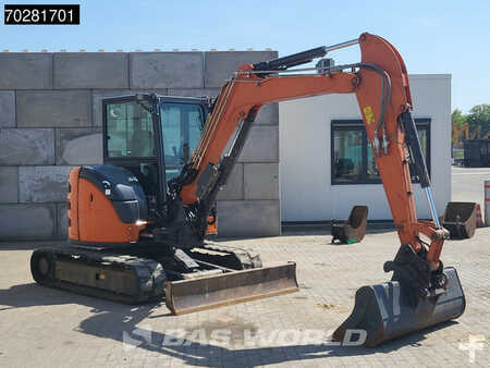 Minigraver 2020 Hitachi ZX55 U-6 CLR A/C - 3 BUCKETS (7)