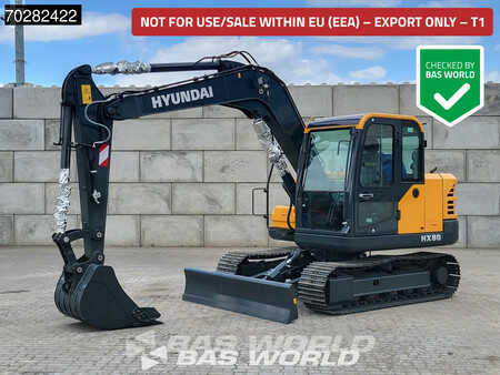 Minikaivinkoneet 2024 Hyundai HX80 N A/C - NEW UNUSED (1)