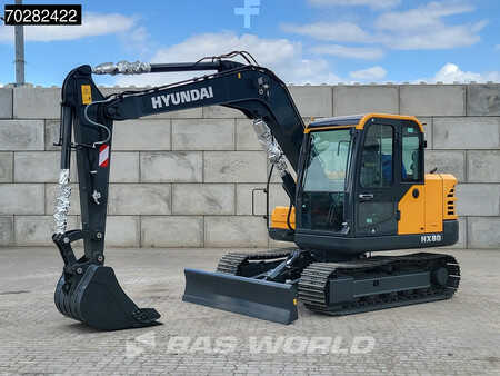 Minikaivinkoneet 2024 Hyundai HX80 N A/C - NEW UNUSED (2)
