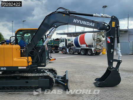 Minikaivinkoneet 2024 Hyundai HX80 N A/C - NEW UNUSED (7)