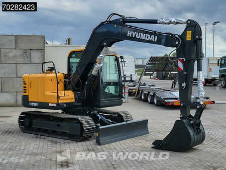 Minikaivinkoneet 2024 Hyundai HX80 N A/C - NEW UNUSED (6)