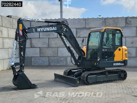 Minikaivinkoneet 2024 Hyundai HX60 PRON A/C (2)