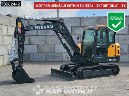 Minikaivinkoneet 2024 Hyundai HX60 PRON A/C (1)