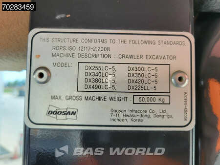 Hydraulic Excavators 2019 Doosan DX255 LC-5 (38)
