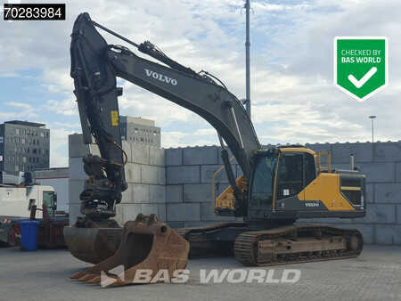 Kettenbagger 2015 Volvo EC300 E L OILQUICK - LEICA (1)