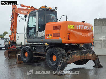 Mobilbagger 2010 Hitachi ZX140W -3 OUTRIGGERS - ROTOTILT (2)