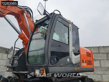 Mobilbagger 2010 Hitachi ZX140W -3 OUTRIGGERS - ROTOTILT (26)