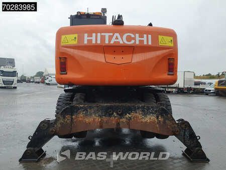 Mobilbagger 2010 Hitachi ZX140W -3 OUTRIGGERS - ROTOTILT (3)