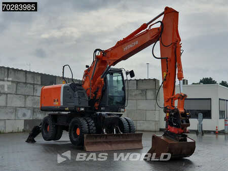 Mobilbagger 2010 Hitachi ZX140W -3 OUTRIGGERS - ROTOTILT (6)