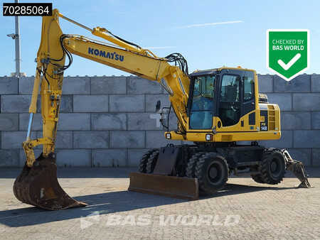 Excavadoras de ruedas 2016 Komatsu PW148 -8 (1)