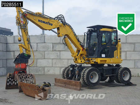 Mobilní bagry 2019 Komatsu PW118 MR -11 (1)