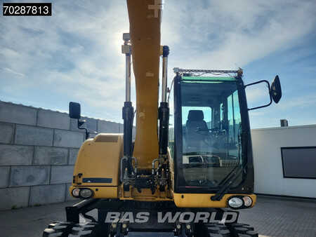 Escavadora de rodas 2007 Caterpillar M313 D OUTRIGGERS + BLADE (12)