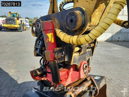 Escavadora de rodas 2007 Caterpillar M313 D OUTRIGGERS + BLADE (15)