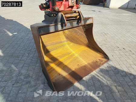 Escavadora de rodas 2007 Caterpillar M313 D OUTRIGGERS + BLADE (17)