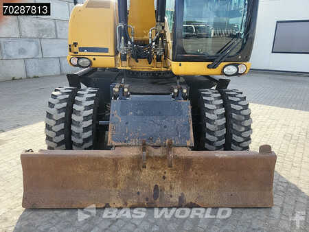 Escavadora de rodas 2007 Caterpillar M313 D OUTRIGGERS + BLADE (26)