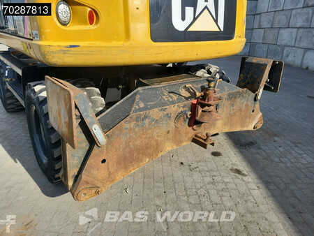 Escavadora de rodas 2007 Caterpillar M313 D OUTRIGGERS + BLADE (28)