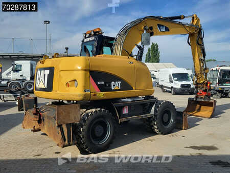 Escavadora de rodas 2007 Caterpillar M313 D OUTRIGGERS + BLADE (8)