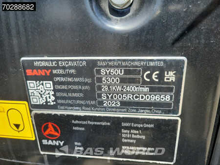 Mini-koparki 2023 Sany SY50 U (35)