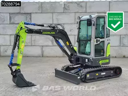Mini excavators 2024 Zoomlion ZE26 GU FACTORY WARRANTY – CE CERTIFIED - KUBOTA ENGINE (1)