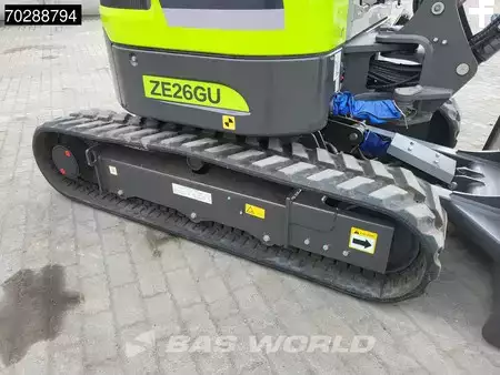 Mini excavators 2024 Zoomlion ZE26 GU FACTORY WARRANTY – CE CERTIFIED - KUBOTA ENGINE (20)