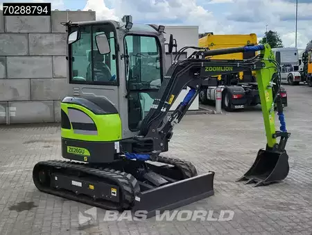 Mini excavators 2024 Zoomlion ZE26 GU FACTORY WARRANTY – CE CERTIFIED - KUBOTA ENGINE (7)