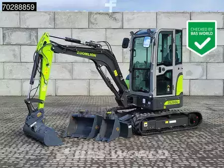 Minibagger 2024 Zoomlion ZE26 GU FACTORY WARRANTY – PIN ON / 3 BUCKETS - KUBOTA (1)