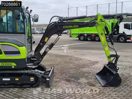 Mini excavators 2024 Zoomlion ZE26 GU FACTORY WARRANTY – CE CERTIFIED - KUBOTA (11)