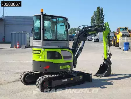 Minibagger 2024 Zoomlion ZE26 GU FACTORY WARRANTY – PIN ON / 1 BUCKET- KUBOTA (6)