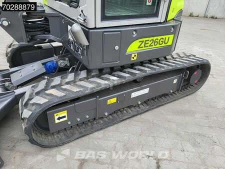 Minigrävare 2024 Zoomlion ZE26 GU FACTORY WARRANTY – CE CERTIFIED - KUBOTA ENGINE (20)
