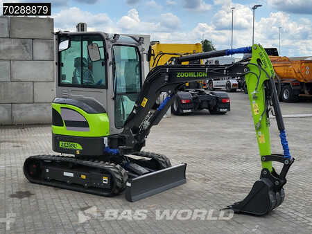 Minigrävare 2024 Zoomlion ZE26 GU FACTORY WARRANTY – CE CERTIFIED - KUBOTA ENGINE (9)