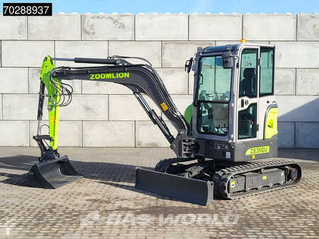 Zoomlion ZE35 GU FACTORY WARRANTY - CW/3 BUCKETS- CE CERTIFIED