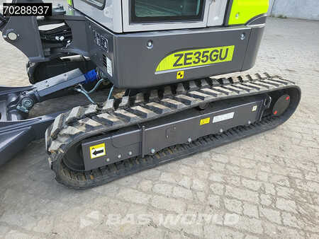 Zoomlion ZE35 GU FACTORY WARRANTY - CW/3 BUCKETS- CE CERTIFIED