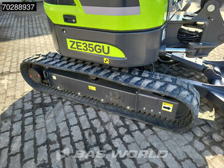 Zoomlion ZE35 GU FACTORY WARRANTY - CW/3 BUCKETS- CE CERTIFIED