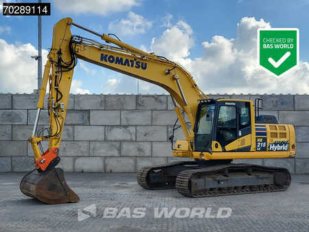Korečková rýpadla 2016 Komatsu HB215 LC -2 (1)