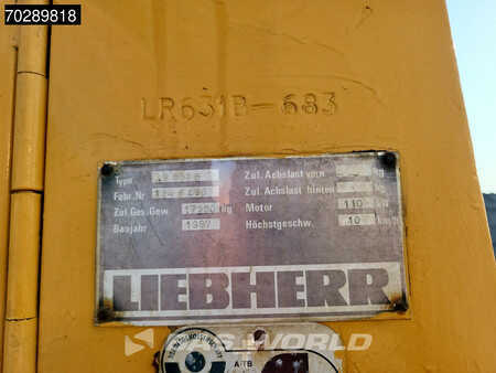 Escavadoras 1987 Liebherr LR631 B GERMAN MACHINE (33)