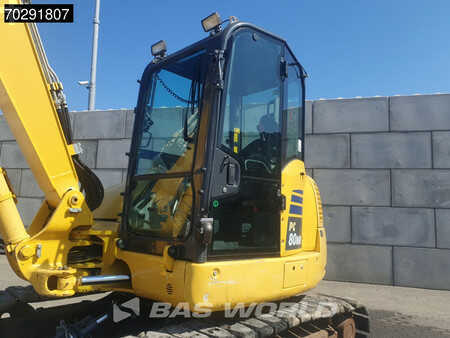 Mini excavators 2019 Komatsu PC80 MR-5 A/C (21)