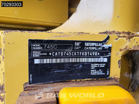 Knickgelenkte Muldenkipper/Dumper 2016 Caterpillar 745 C First Owner (38)