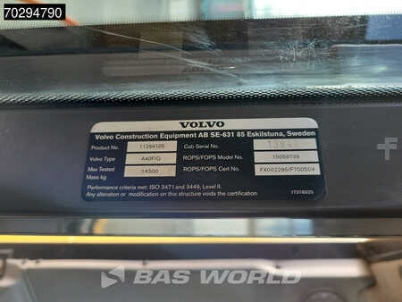 Artikulerte dumpere 2015 Volvo A40 G (38)