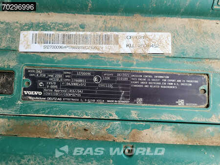 Compactador monocilíndrico 2021 Volvo SD135 B A/C (13)