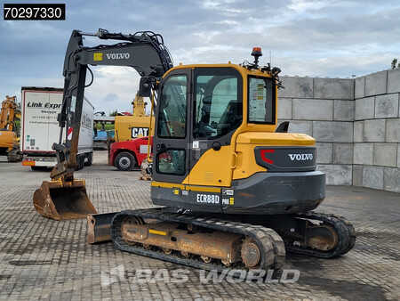 Minibagry 2020 Volvo ECR88 D A/C - 3 BUCKETS (5)