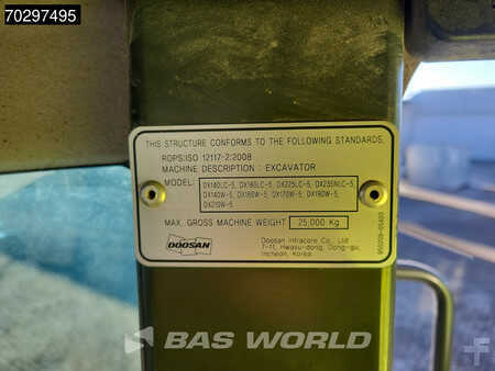 Escavatori gommati 2016 Doosan DX170W -5 (35)