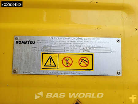 Korečková rýpadla 2016 Komatsu PC210 LC-10 (40)