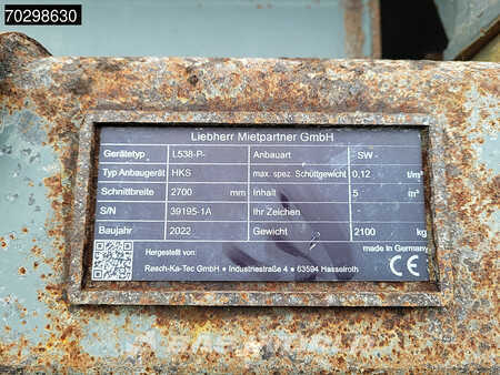 Hjullastare 2022 Liebherr L538 GERMAN MACHINE (31)