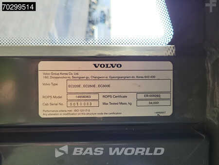 Escavadora de rastos 2017 Volvo EC220 E L (39)