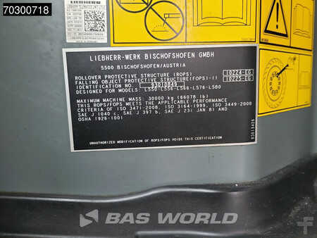 Carregadeira de rodas 2015 Liebherr L550 (40)